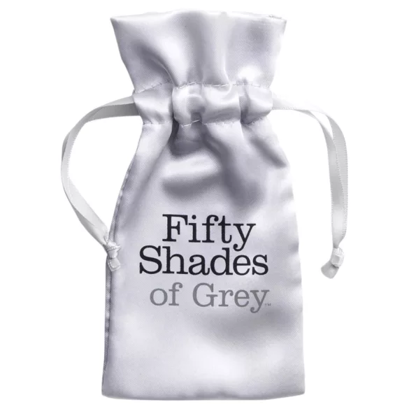 Fifty Shades of Grey - вибриращ пенис пръстен - черен