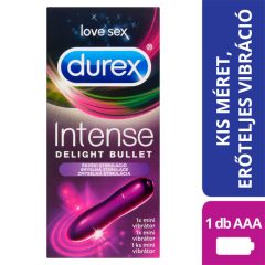   Durex Intense Delight Bullet - мини вибратор с пръчка (лилав)