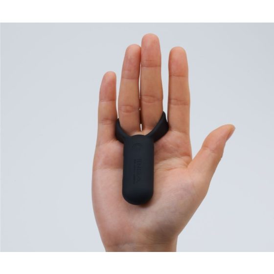 Вибриращ пенис пръстен TENGA Smart Vibe (черен)