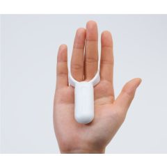   TENGA Smart Vibe - вибриращ пенис пръстен (бял)