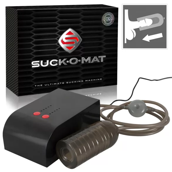 Suck-O-Mat - електрически автоматичен мастурбатор с мощно всмукване