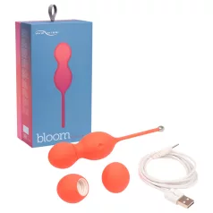   We-Vibe Bloom - вагинални топчета с регулируемо тегло - оранжеви