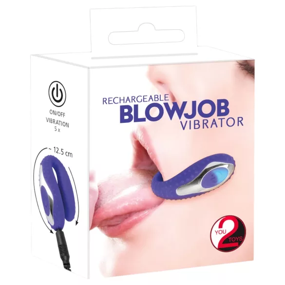 You2Toys - вибратор за устата с клиторна стимулация