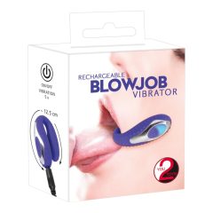   You2Toys - Blowjob - презареждащ се силиконов вибратор за уста (лилав)