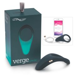   We-Vibe Verge - Акумулаторна вибрираща халка за пенис (сива)