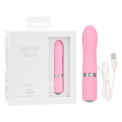   Pillow Talk Flirty - акумулаторен пръчков вибратор (розов)