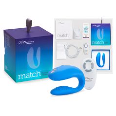   We-Vibe Match - водоустойчива вибрация за двойки с батерия (син)