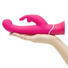   Happyrabbit G-точка - водоустойчив, презареждащ се вибратор с пръчка (розов)