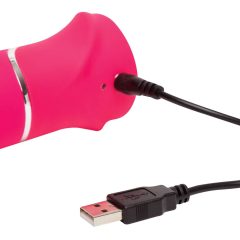   Happyrabbit Thrusting - Акумулаторна, въртяща се лостова вибрация (розова)