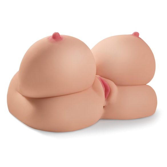 PDX Interactive Тити Блъскачка - мъркащ мастурбатор (естествен цвят)