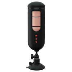   PDX Elite Mega Milker - вибриращ вибратор с глава на пенис (черен)