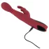 You2Toys Massager - тласкащ, въртящ се, загряващ вибратор за G-точка (червен)