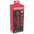 You2Toys Massager - тласкащ, въртящ се, загряващ вибратор за G-точка (червен)