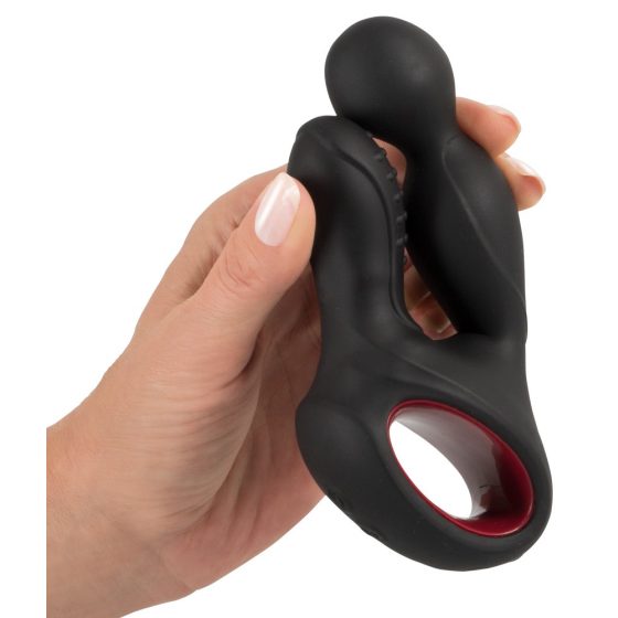 You2Toys Massager - ротационен загряващ вибратор за простатата с батерия (черен)
