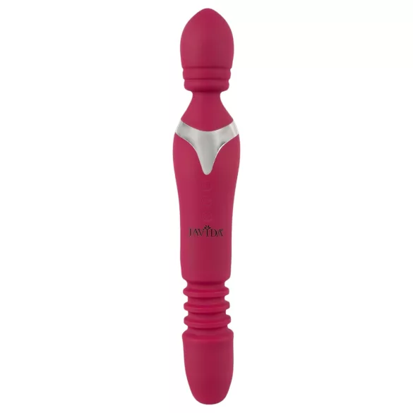 Javida Thrusting - 3 в 1 масажор вибратор (червен)