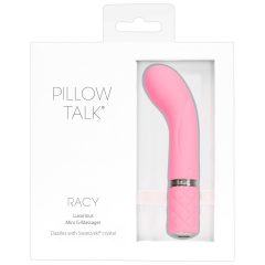   Pillow Talk Racy - презареждащ се тесен вибратор за G-точката (розов)