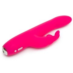   Happyrabbit Curve Slim - водоустойчив, презареждащ се вибратор с пръчица (розов)