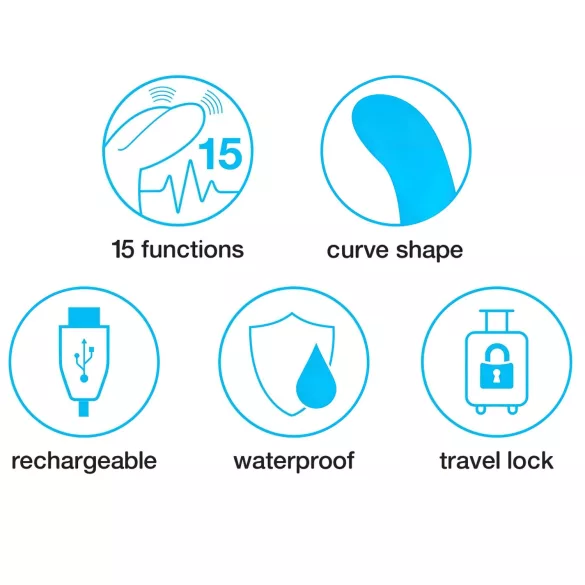 Happyrabbit Curve Slim - вибратор за вагинална и клиторална стимулация