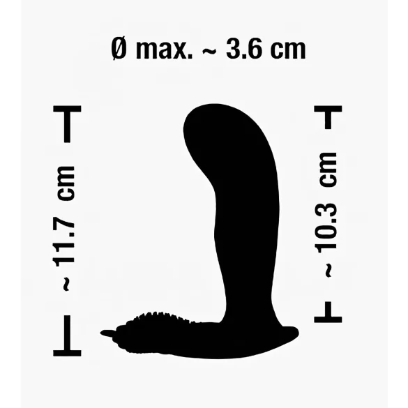 SMILE G-Spot бикини - носим акумулаторен, радио вибратор (розов)