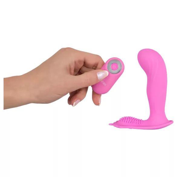 SMILE G-Spot бикини - носим акумулаторен, радио вибратор (розов)