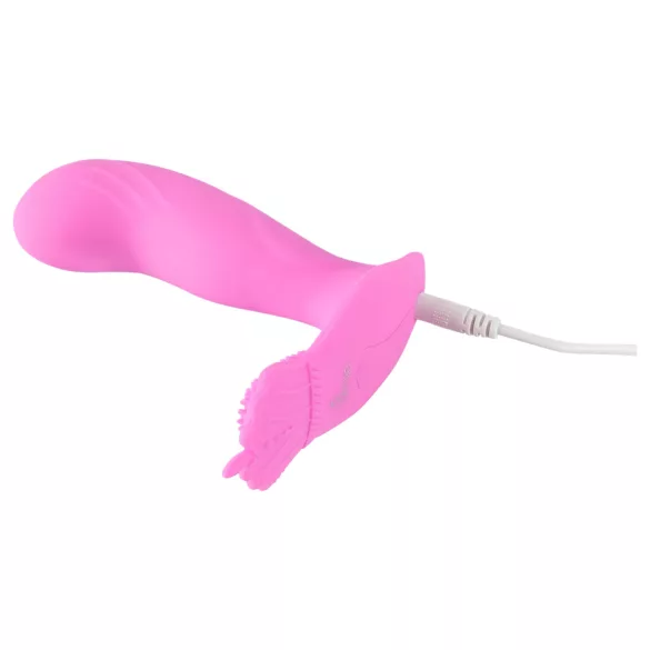 SMILE G-Spot бикини - носим акумулаторен, радио вибратор (розов)
