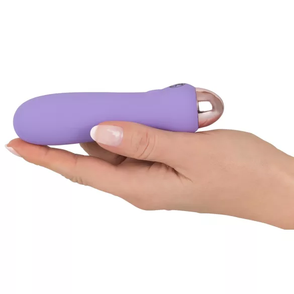 Cuties Mini Purple - вибратор пръчка с акумулатор - силикон, лилав