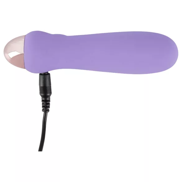 Cuties Mini Purple - вибратор пръчка с акумулатор - силикон, лилав