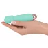 You2Toys - Cuties Mini Wand - акумулаторен, мини масажен вибратор (зелен)