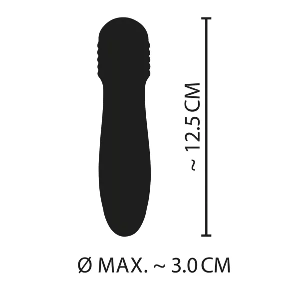 You2Toys - Cuties Mini Wand - акумулаторен, мини масажен вибратор (зелен)
