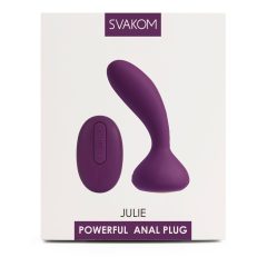   Svakom Julie - безжичен, радиоуправляем вибратор за простатата (виола)