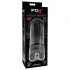 PDX Elite Extender Pro - мастурбатор с помпа и вибрация - черен, акумулаторен