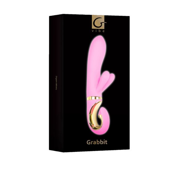G-Vibe GRabbit - Акумулаторна 3-моторна вибрация за G-точката (розова)