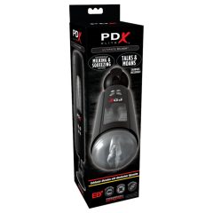   PDX Ultimate Milker - Акумулаторна мастурбаторна глава на пениса (черна)