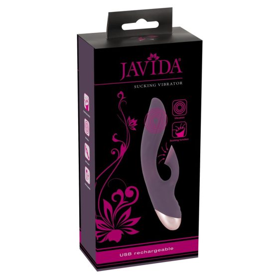Javida - водоустойчив клиторен вибратор (лилав)