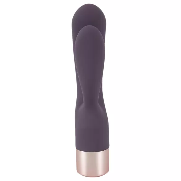 You2Toys Elegant Double - вибратор за двойна стимулация с клиторен стимулатор