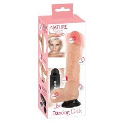   Nature Skin - Танцуващ пенис, въртящ се реалистичен вибратор (естествен)