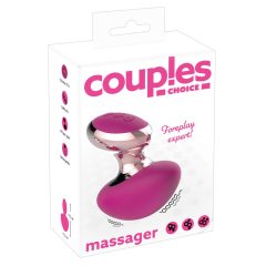   Couples Choice - презареждащ се мини масажиращ вибратор (розов)