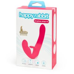   Happyrabbit Strapless - вибратор с каишка (розов)