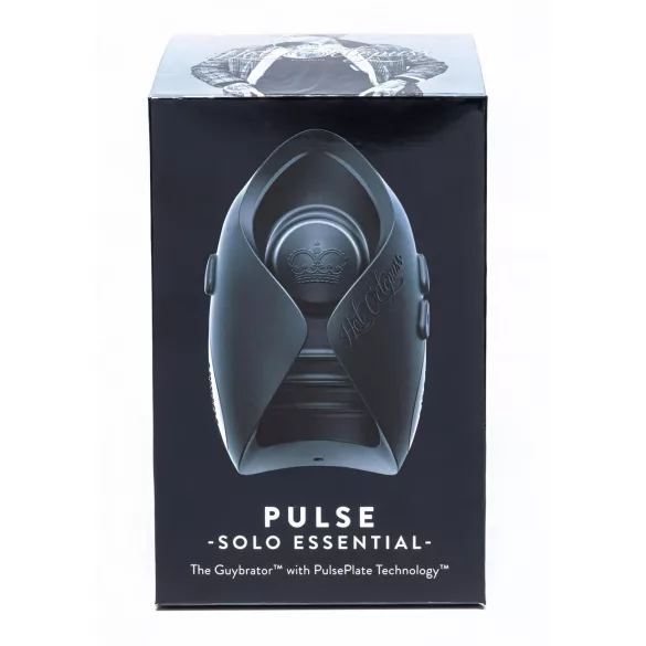 Hot Octopuss Pulse Solo Essential - мъжки мастурбатор с акумулатор - черен