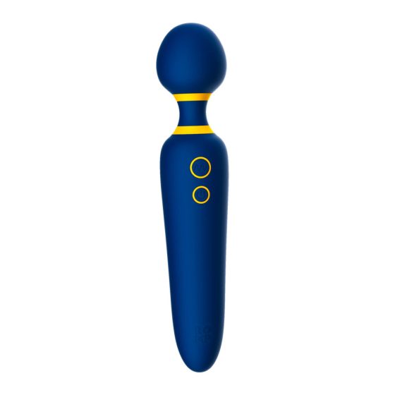 ROMP Flip Wand - презареждащ се, водоустойчив масажиращ вибратор (син)