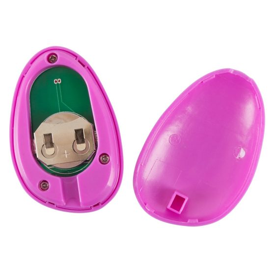 SMILE Love Ball - вибриращо яйце на батерии, с радиоуправление (лилаво)