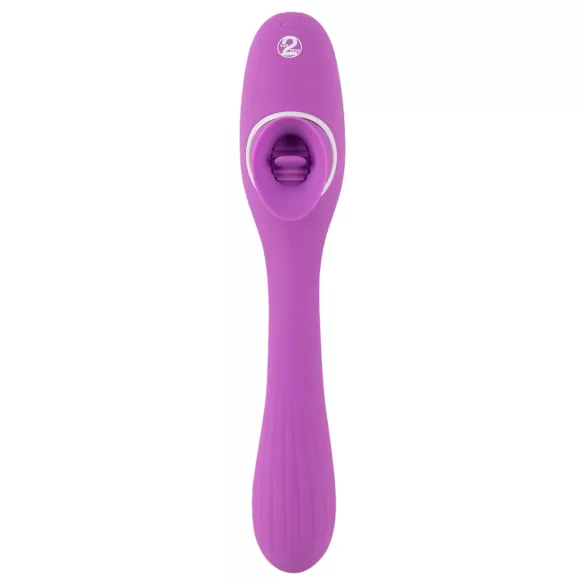 You2Toys - вибратор с 2 функции - акумулаторен 2 в 1 - лилав