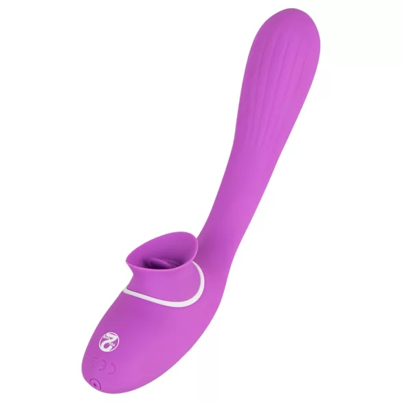 You2Toys - вибратор с 2 функции - акумулаторен 2 в 1 - лилав