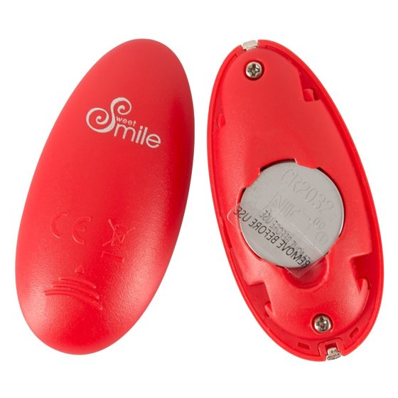 SMILE Love Ball - акумулаторно вибриращо яйце (червено)