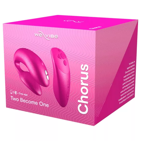 We-Vibe Chorus hands-free вибратор за двойки със Squeeze Remote (розов)