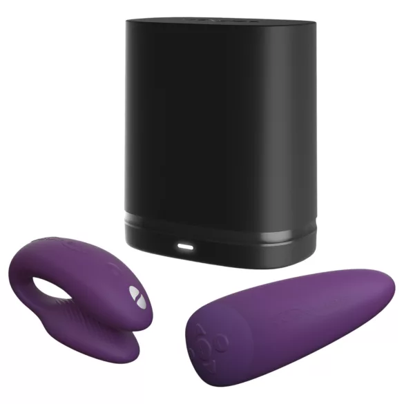 We-Vibe Chorus - вибратор за двойки с управление чрез приложение (лилав)