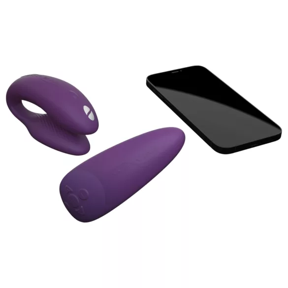 We-Vibe Chorus - вибратор за двойки с управление чрез приложение (лилав)