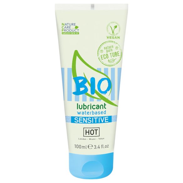 HOT Bio Sensitive - веган, на водна основа лубрикант (100ml)