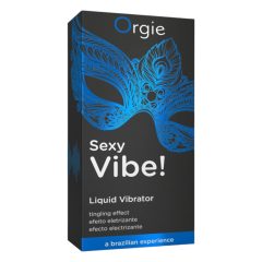   Orgie Sexy Vibe Liquid - течен вибратор за мъже и жени (15ml)