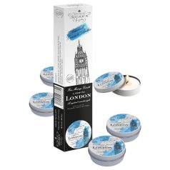   Petits Joujoux London масажна свещ - ревен и кехлибар (5x43ml)